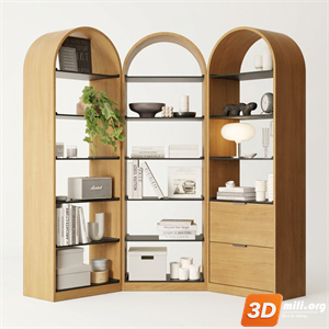 Decorative cabinet Skp Files